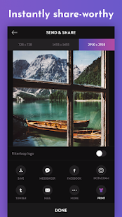 Filterloop Pro: herramienta para compartir geniales fotos editadas Captura de pantalla