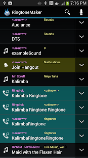 Captura de pantalla de MP3 Cutter y Ringtone Maker