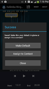 Captura de pantalla de MP3 Cutter y Ringtone Maker
