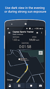Aplicación GPS Sports Tracker: correr, caminar, andar en bicicleta Captura de pantalla