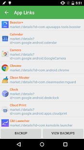 Super Backup Pro: Captura de pantalla de SMS y contactos