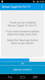 Alternar el mouse para la captura de pantalla de Fire TV
