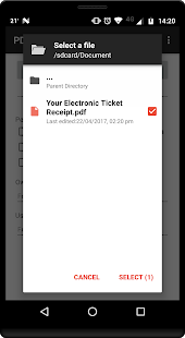 Captura de pantalla de PDF Unlocker Pro