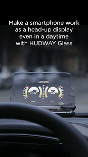 Widgets de HUD: widgets de conducción con captura de pantalla del modo HUD
