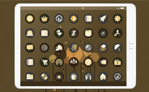 Captura de pantalla del paquete de iconos Retro O