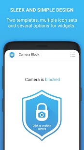 Camera Block Pro - Captura de pantalla de la aplicación antimalware y antispyware