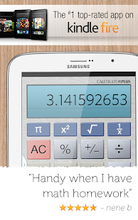 Captura de pantalla de Calculator Plus