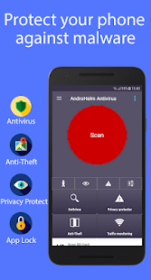 Captura de pantalla de seguridad de AntiVirus para Android