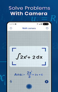 Escáner matemático por foto: captura de pantalla de Resolver mi problema matemático