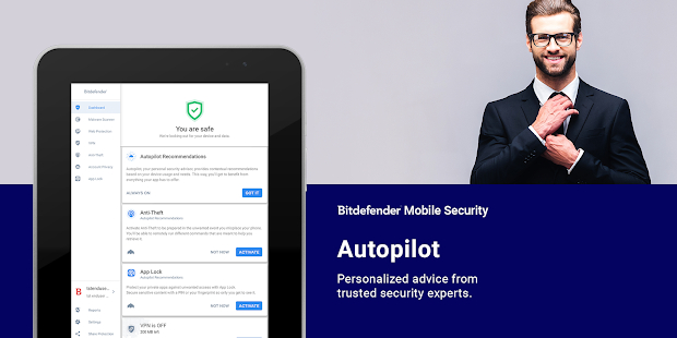 Captura de pantalla de Bitdefender Mobile Security & Antivirus