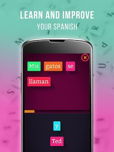 Aprender español - Captura de pantalla de Frase Master