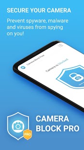 Camera Block Pro - Captura de pantalla de la aplicación antimalware y antispyware