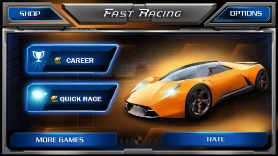 Captura de pantalla de Fast Racing 3D