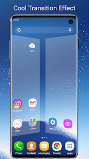 Lanzador S7 / S8 / S9 para Galaxy S / A / J / C, captura de pantalla del tema S9