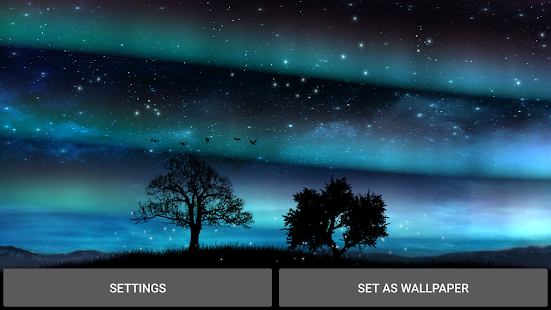 Captura de pantalla de Aurora Pro Live Wallpaper