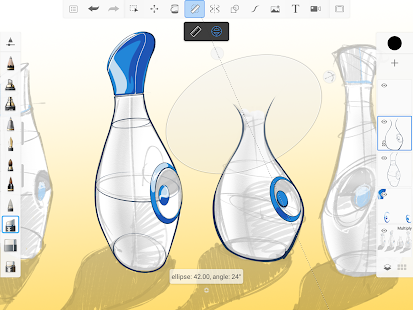 SketchBook: dibujar y pintar captura de pantalla