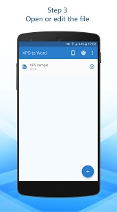 Captura de pantalla de XPS a Word