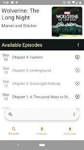 NavCasts - Captura de pantalla de Wear OS Podcasts sin conexión Nav Casts