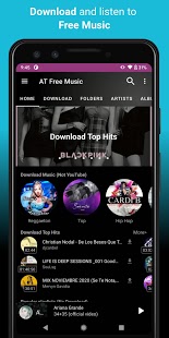 Descargar música, reproductor de música gratuito, captura de pantalla del descargador de MP3