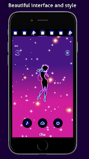 Disco Light: linterna con luz estroboscópica y captura de pantalla musical