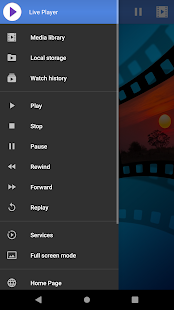 Captura de pantalla de Live Player Pro