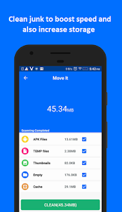 MoveIt: Mover medios a la captura de pantalla de la tarjeta SD