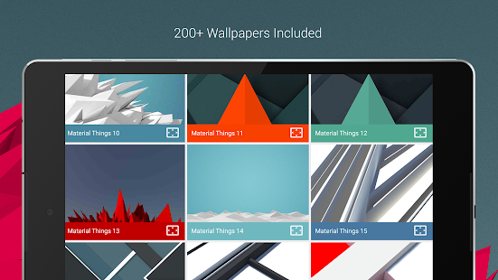 Material Things - Colorful Icon Pack (versión Pro) Captura de pantalla