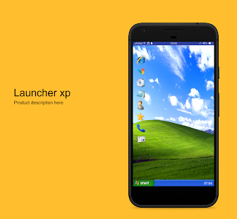 Launcher XP - Captura de pantalla del lanzador de Android