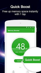Captura de pantalla de Memory Booster (versión completa)